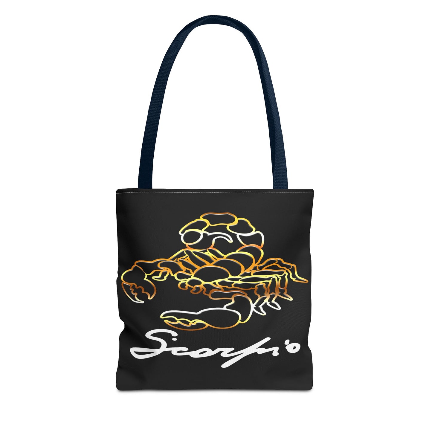 Scorpio Scorpion Black Tote Bag, 3 Sizes