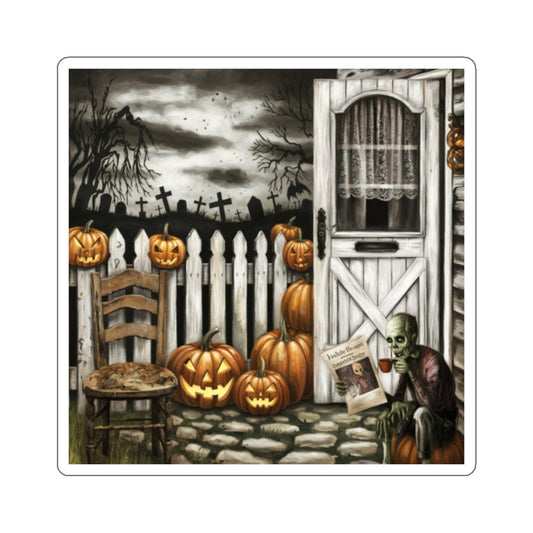 Halloween Cottage Core I, Kiss-Cut Stickers