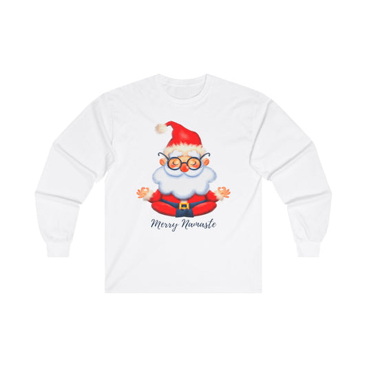 Merry Namaste, Unisex Ultra Cotton Long Sleeve Tee