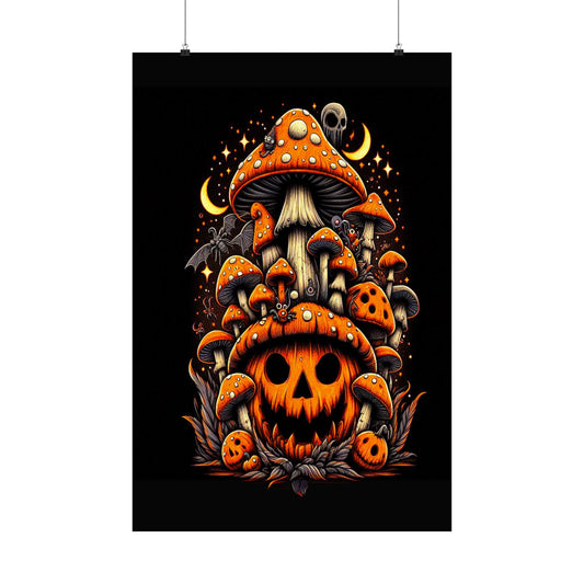 Cosmic Halloween I, Matte Vertical Posters