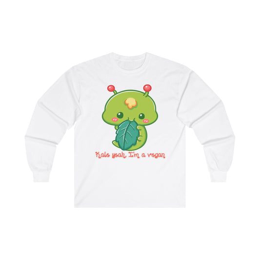 Kale Yeah, I'm A Vegan, Unisex Ultra Cotton Long Sleeve Tee