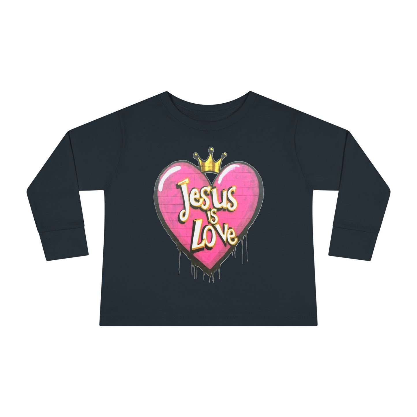 Jesus is Love, Toddler Long Sleeve Tee