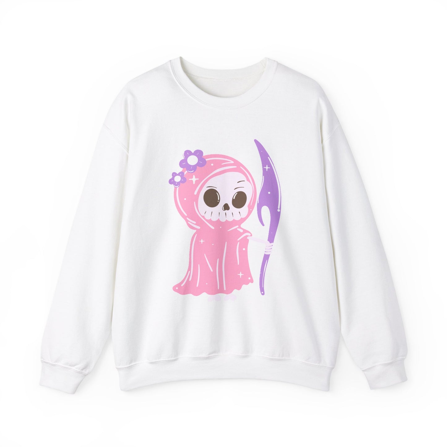 Pink Reaper, Unisex Heavy Blend™ Crewneck Sweatshirt