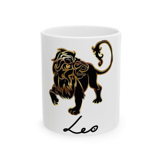 Leo Lion Ceramic Mug, (11oz, 15oz)