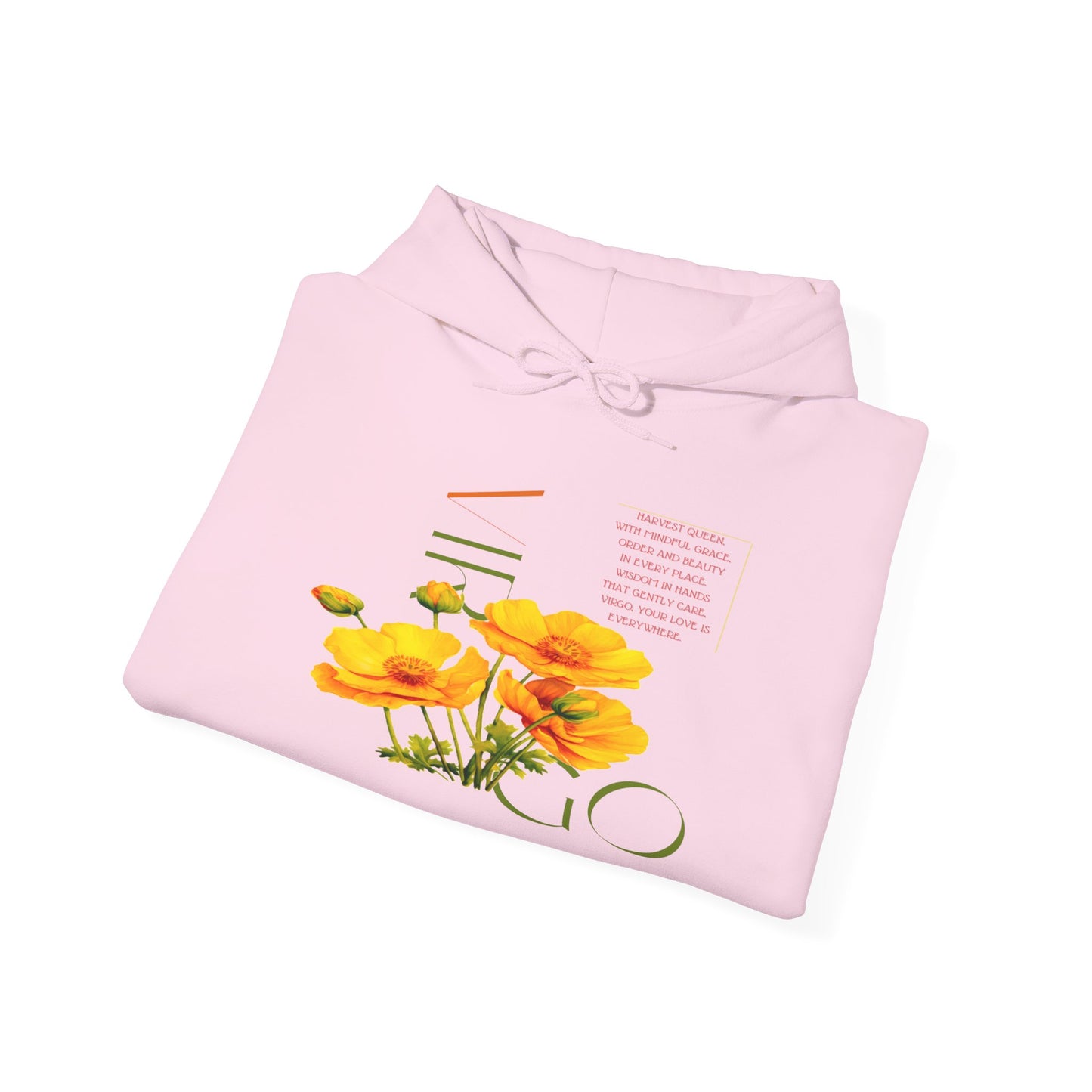 Virgo Buttercups, Unisex Heavy Blend™ Hooded Sweatshirt