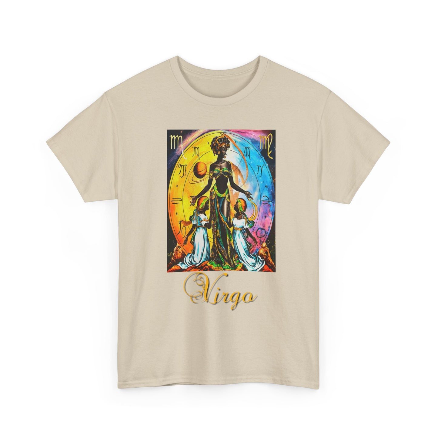 Virgo, Unisex Heavy Cotton Tee