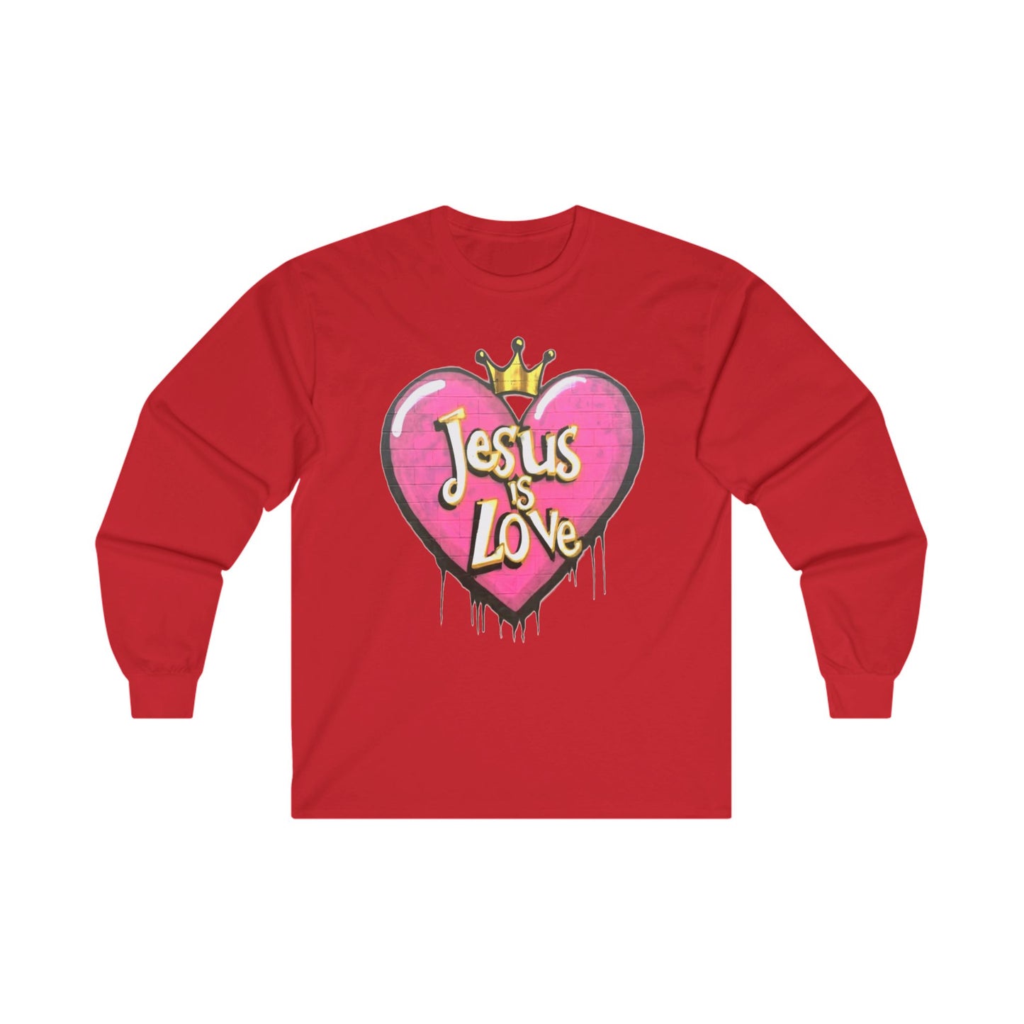 Jesus is Love, Unisex Ultra Cotton Long Sleeve Tee