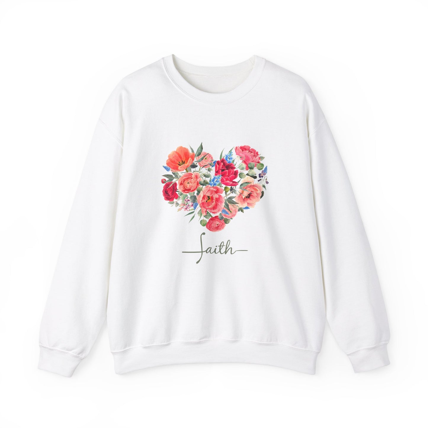 Faith Garden, Unisex Heavy Blend™ Crewneck Sweatshirt