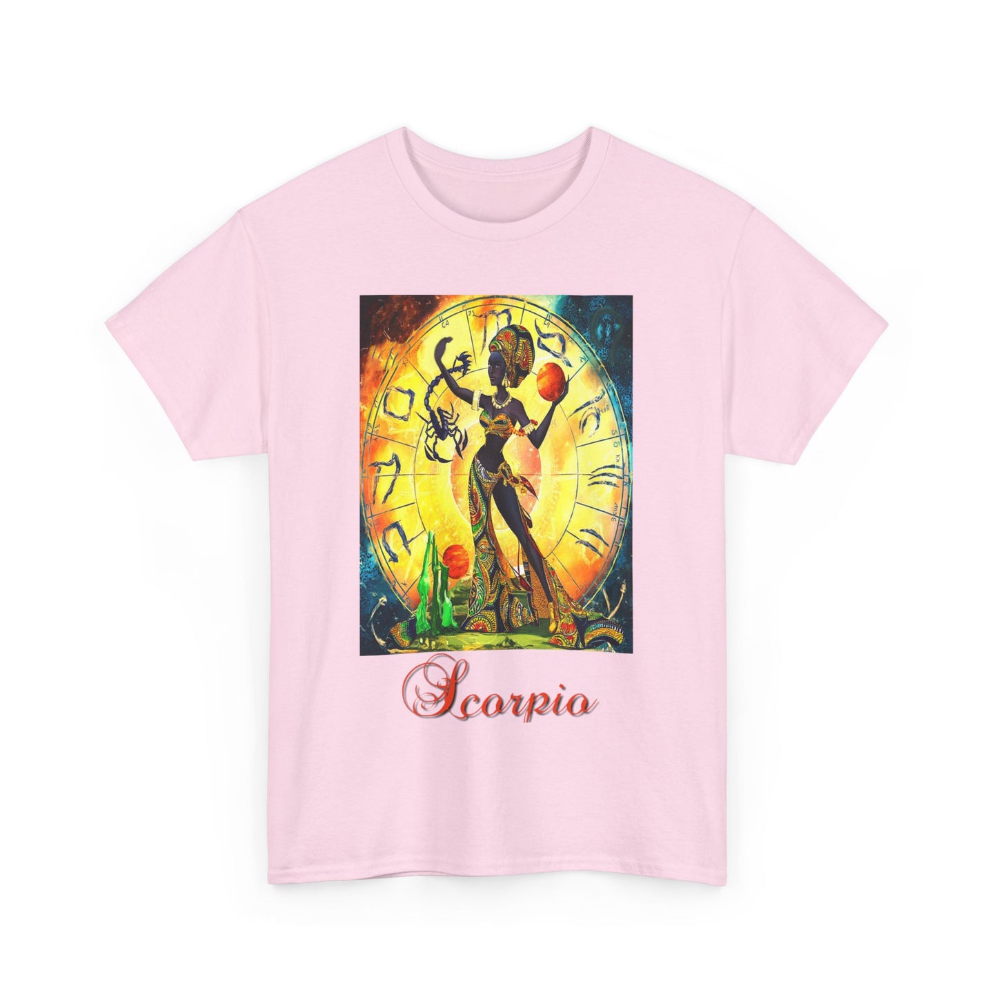 Scorpio, Unisex Heavy Cotton Tee