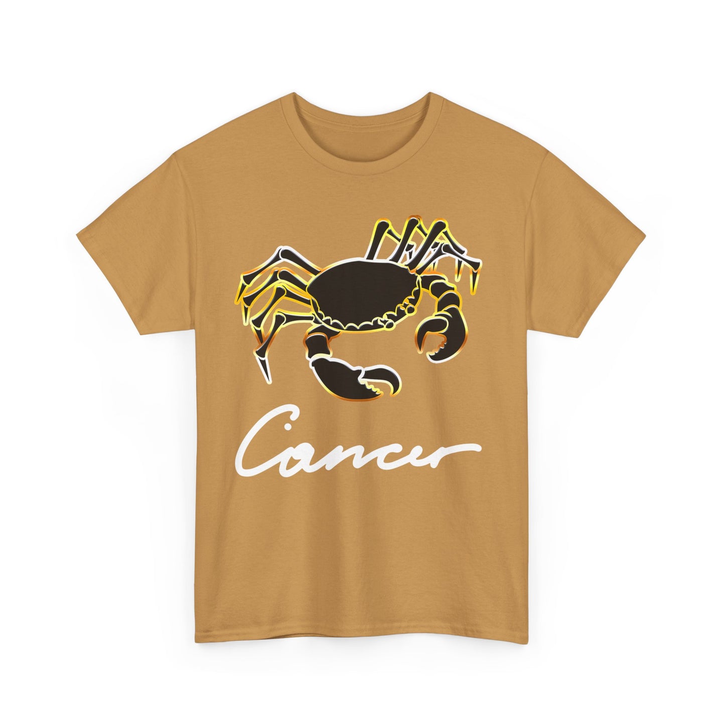 Cancer Crab, Unisex Heavy Cotton Tee