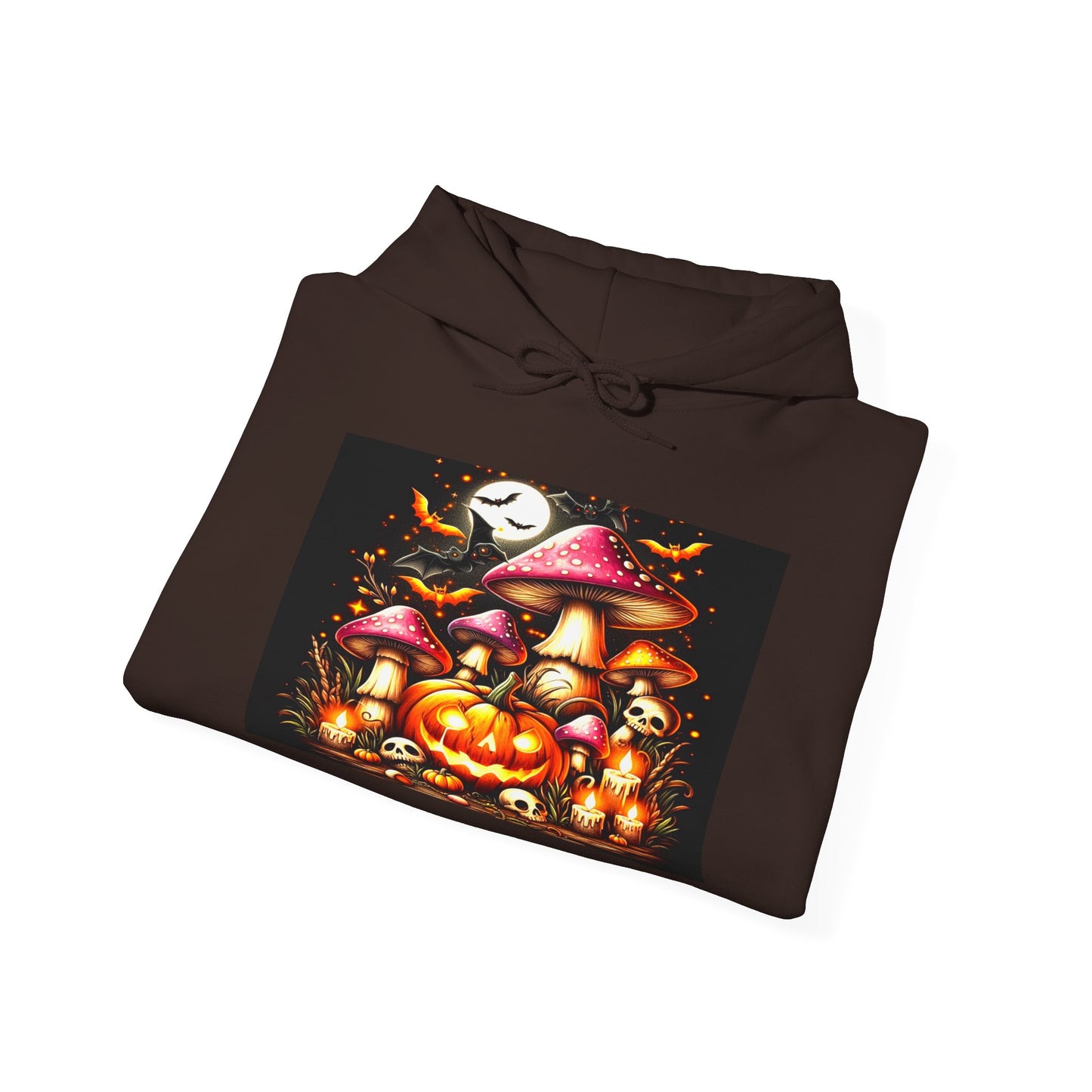 Halloween Mushrooms II, Unisex Heavy Blend™ Hooded Sweatshirt