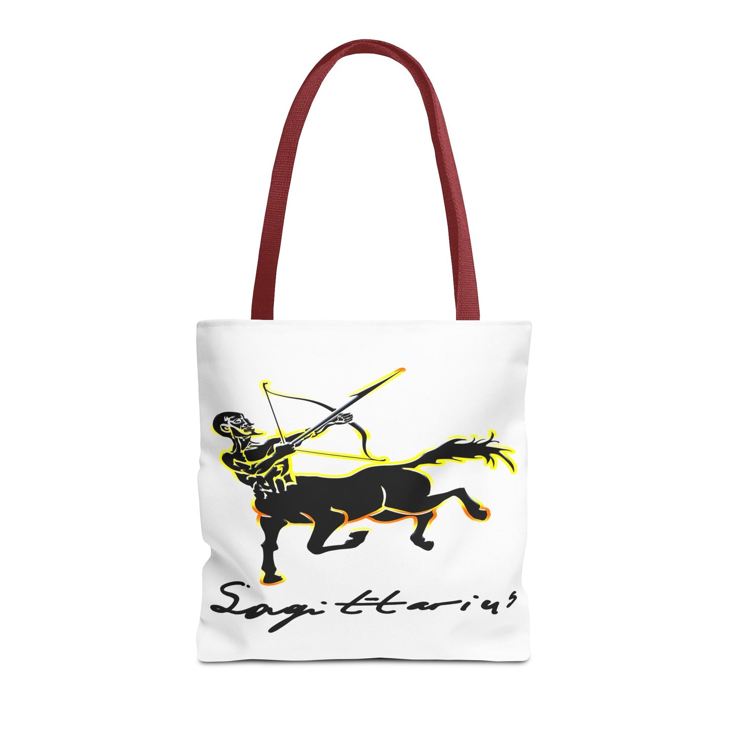 Sagittarius Centaur Archer White Tote Bag, 3 Sizes