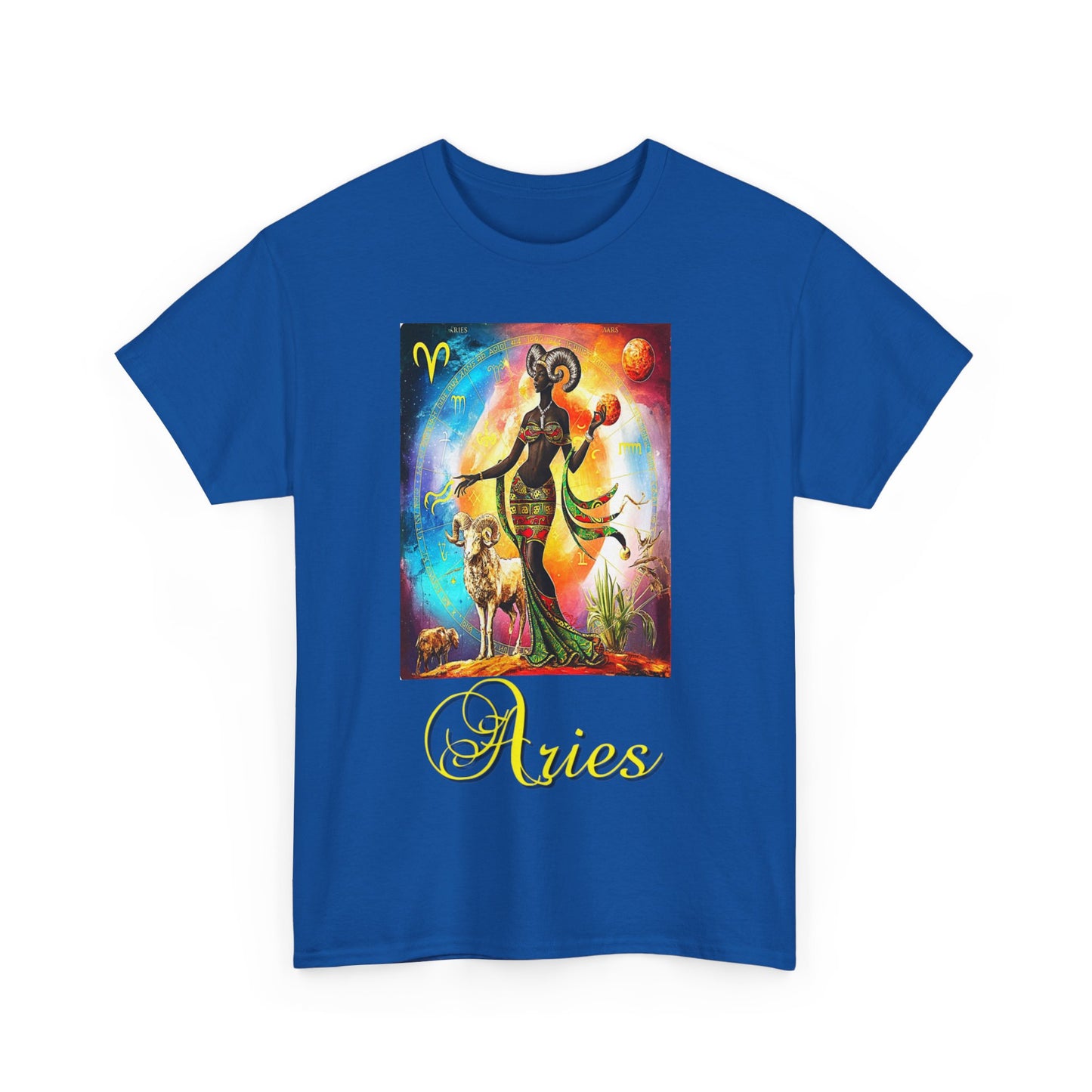 Aries, Unisex Heavy Cotton Tee