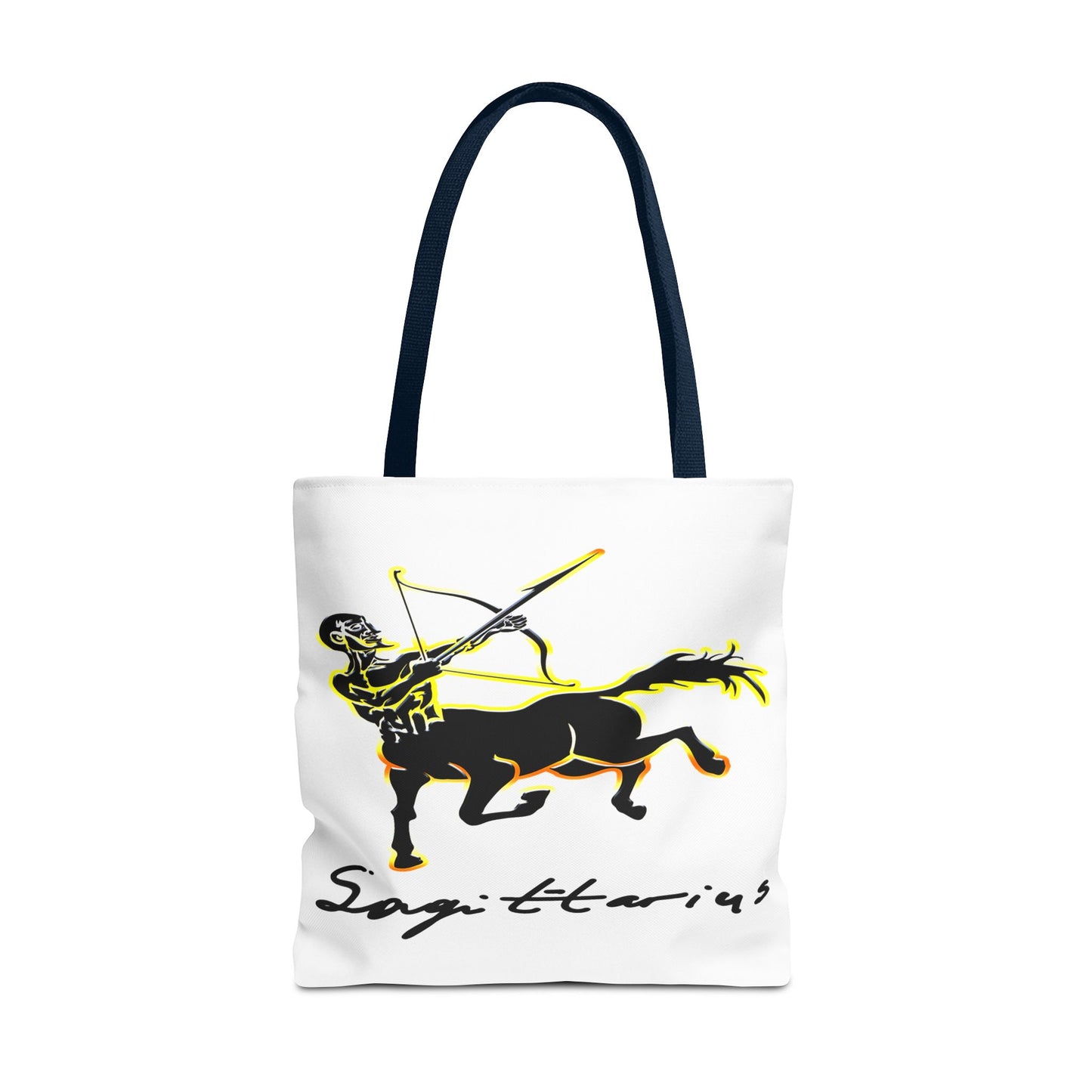 Sagittarius Centaur Archer White Tote Bag, 3 Sizes