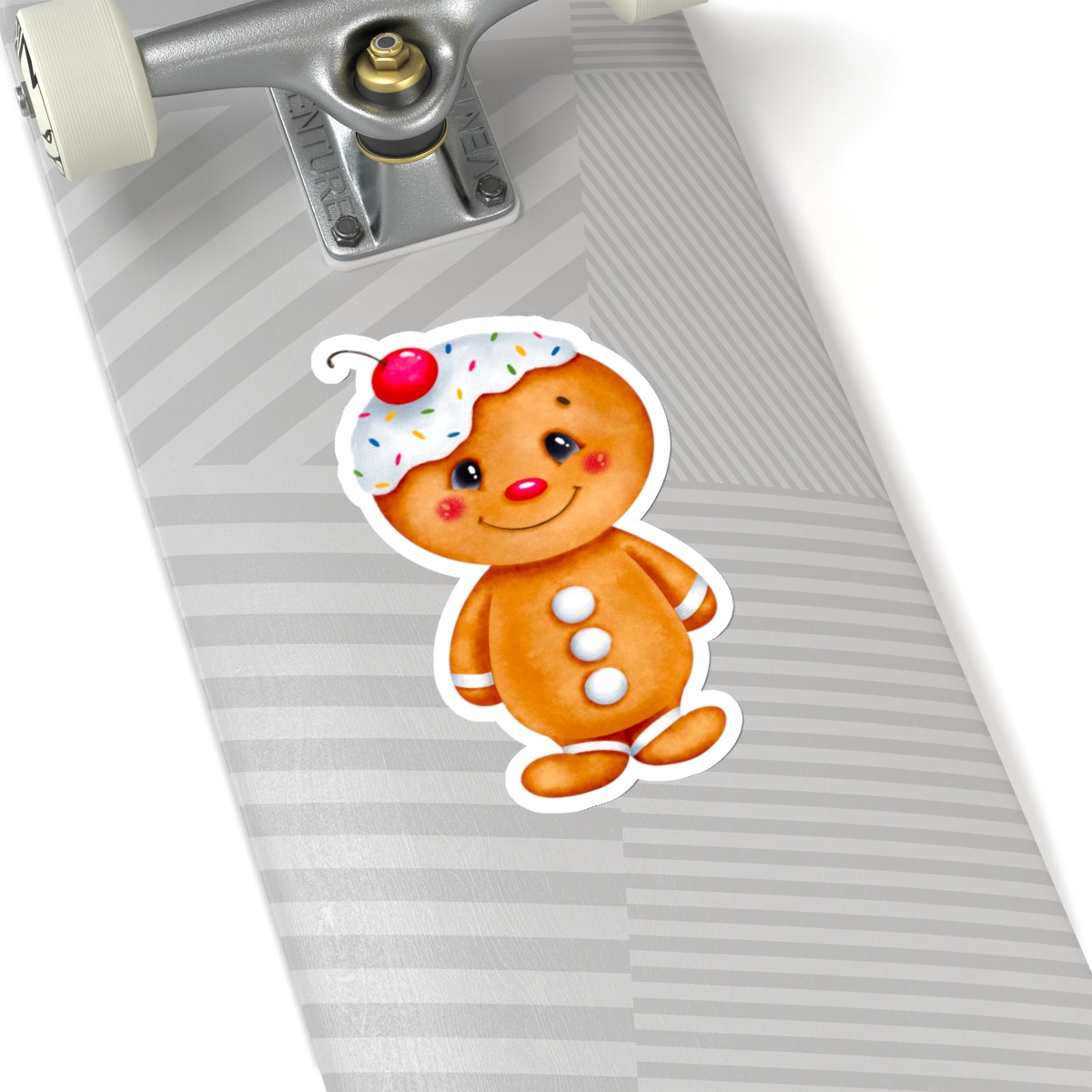 Gingerbread Kid, Kiss-Cut Stickers