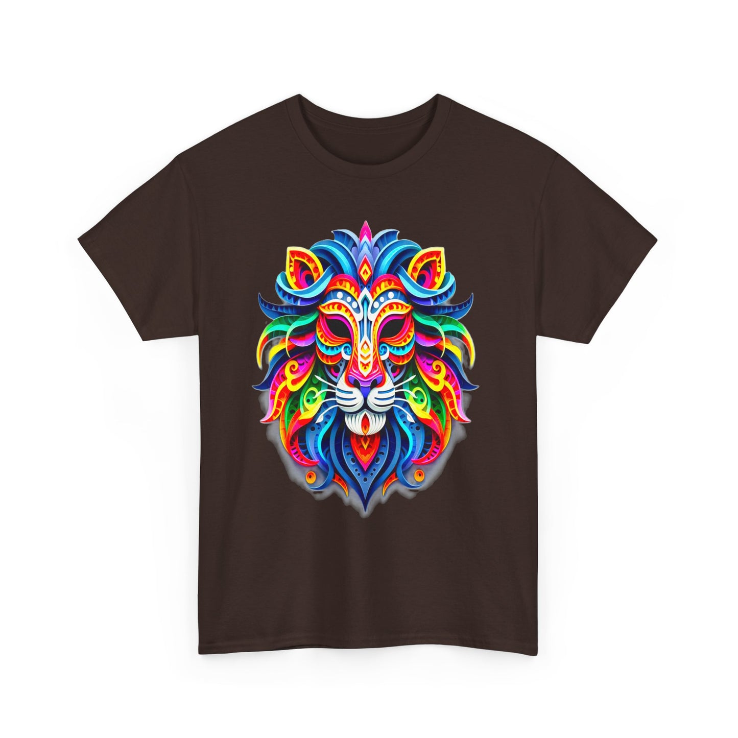 Leo Mask, Unisex Heavy Cotton Tee