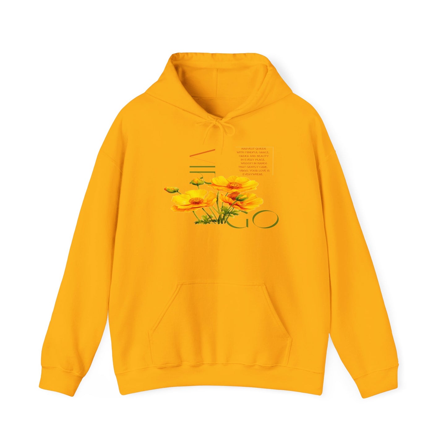 Virgo Buttercups, Unisex Heavy Blend™ Hooded Sweatshirt