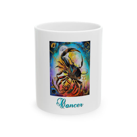 Cancer Ceramic Mug, (11oz, 15oz)