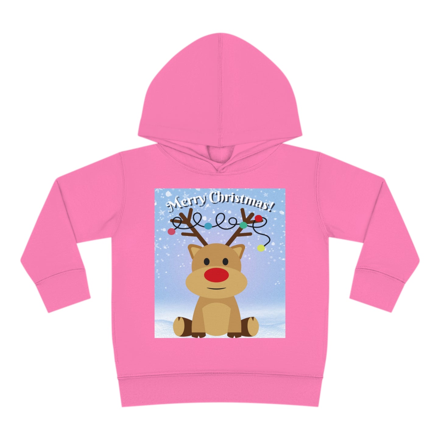 Merry Christmas! Toddler Pullover Fleece Hoodie