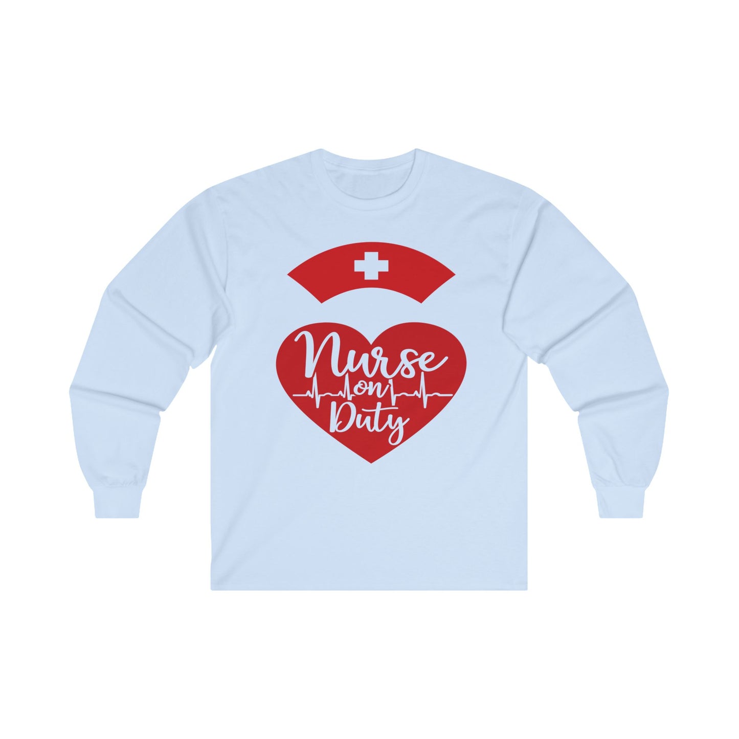 Nurse on Duty, Unisex Ultra Cotton Long Sleeve Tee