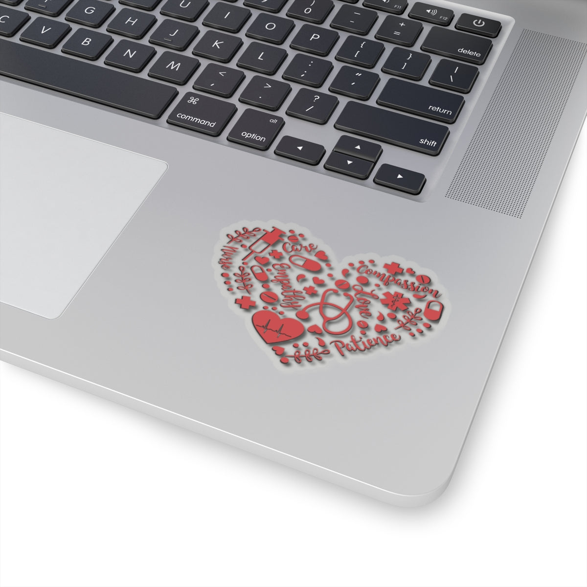 Nurse's Heart, Kiss-Cut Stickers