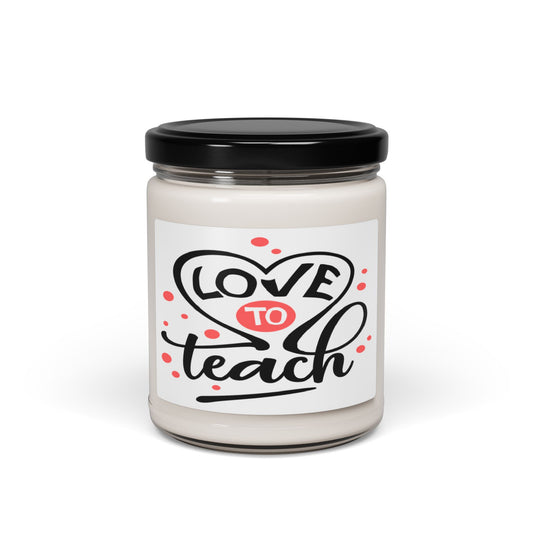 Love to Teach Soy Candle, 10 Scents