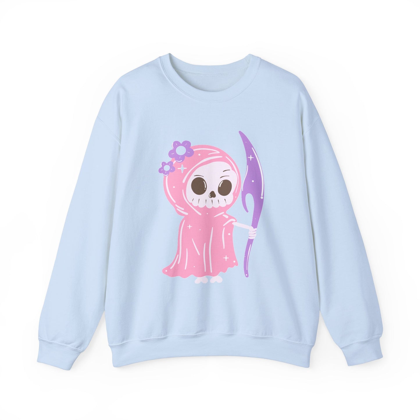 Pink Reaper, Unisex Heavy Blend™ Crewneck Sweatshirt