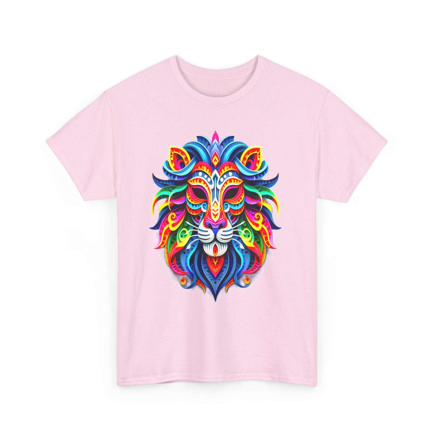 Leo Mask, Unisex Heavy Cotton Tee