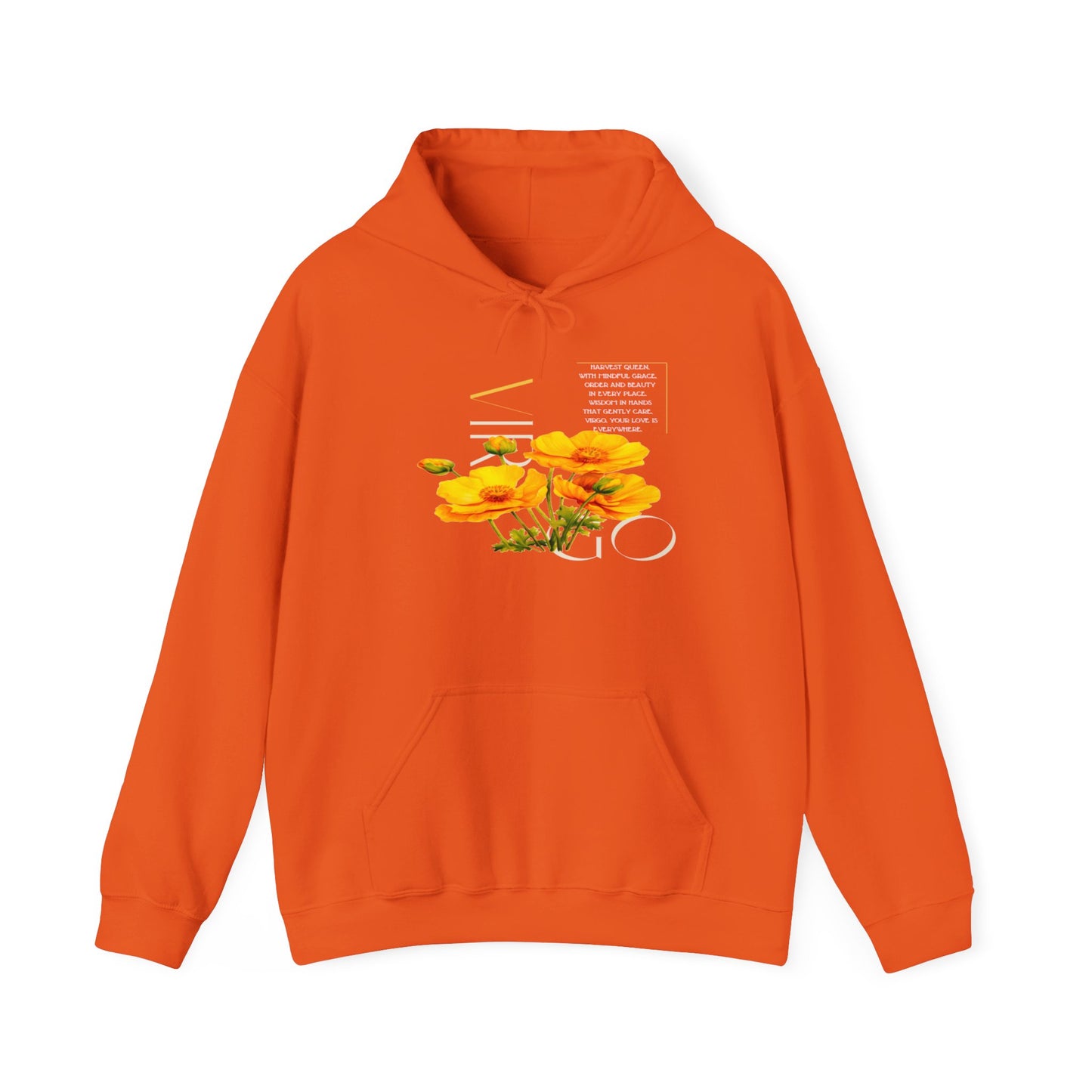 Virgo Buttercups, Unisex Heavy Blend™ Hooded Sweatshirt