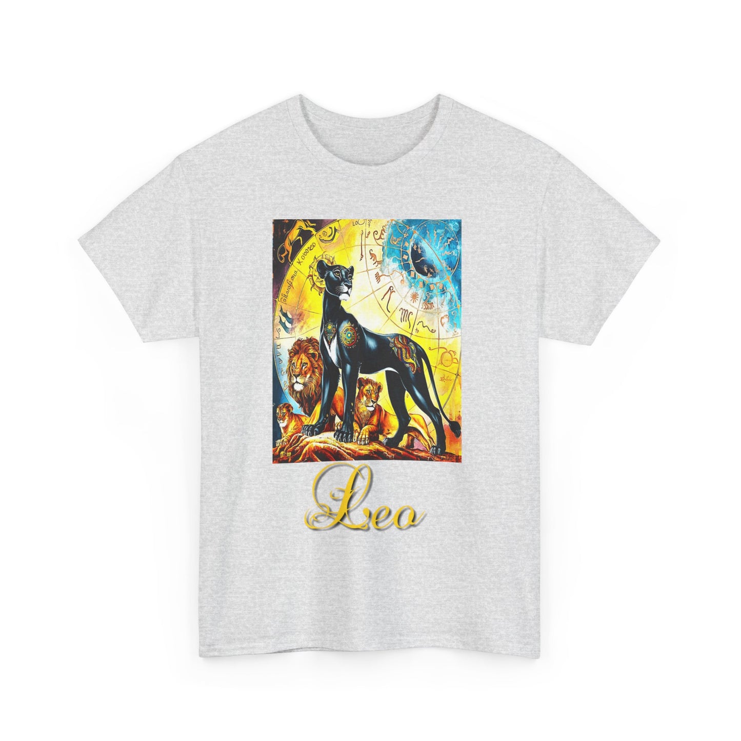 Leo, Unisex Heavy Cotton Tee