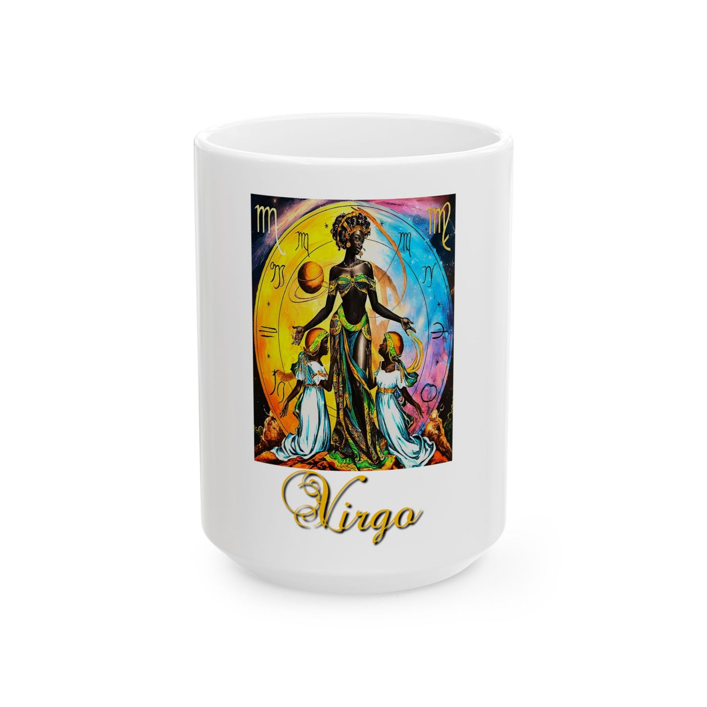 Virgo Ceramic Mug, (11oz, 15oz)