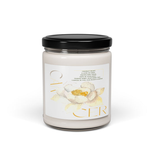 Cancer White Lotus Soy Candle, 10 Scents