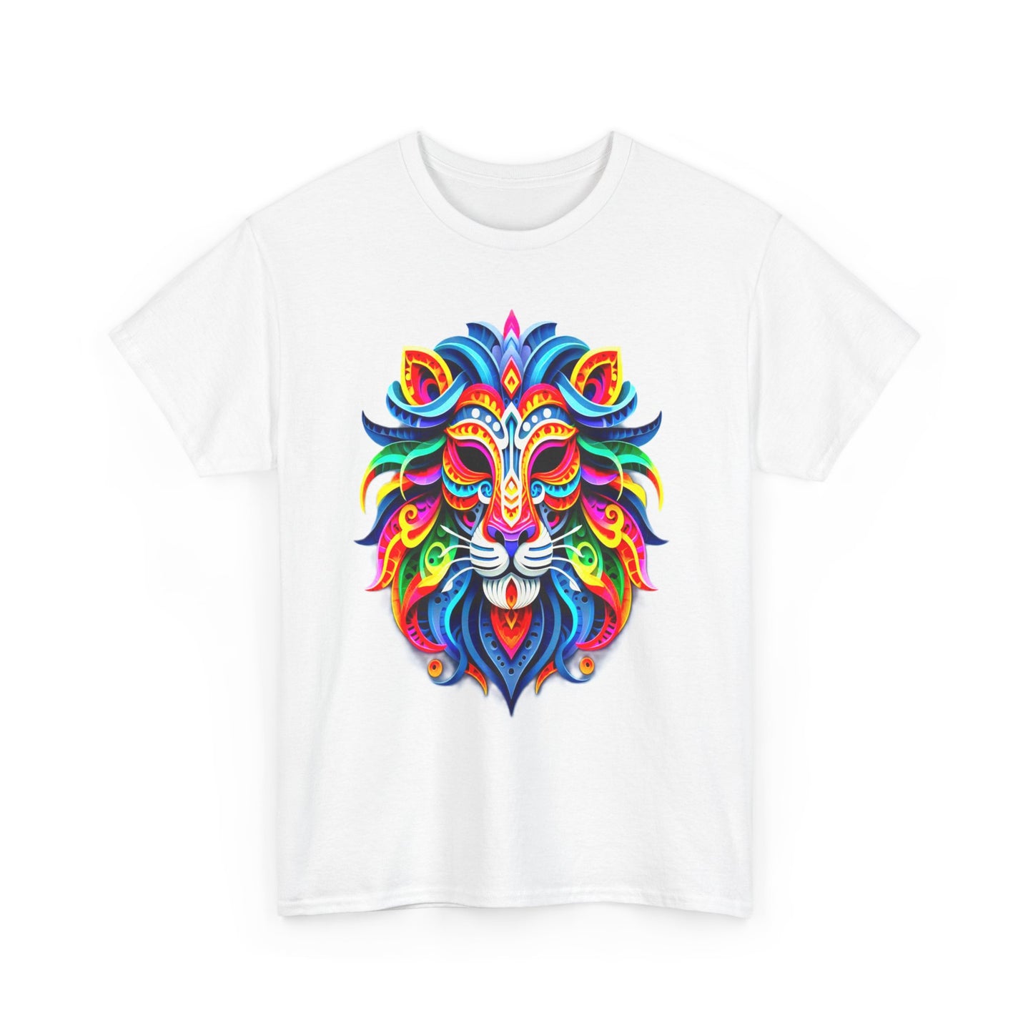 Leo Mask, Unisex Heavy Cotton Tee