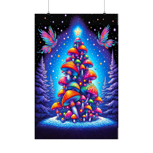 Cosmic Christmas I, Matte Vertical Poster