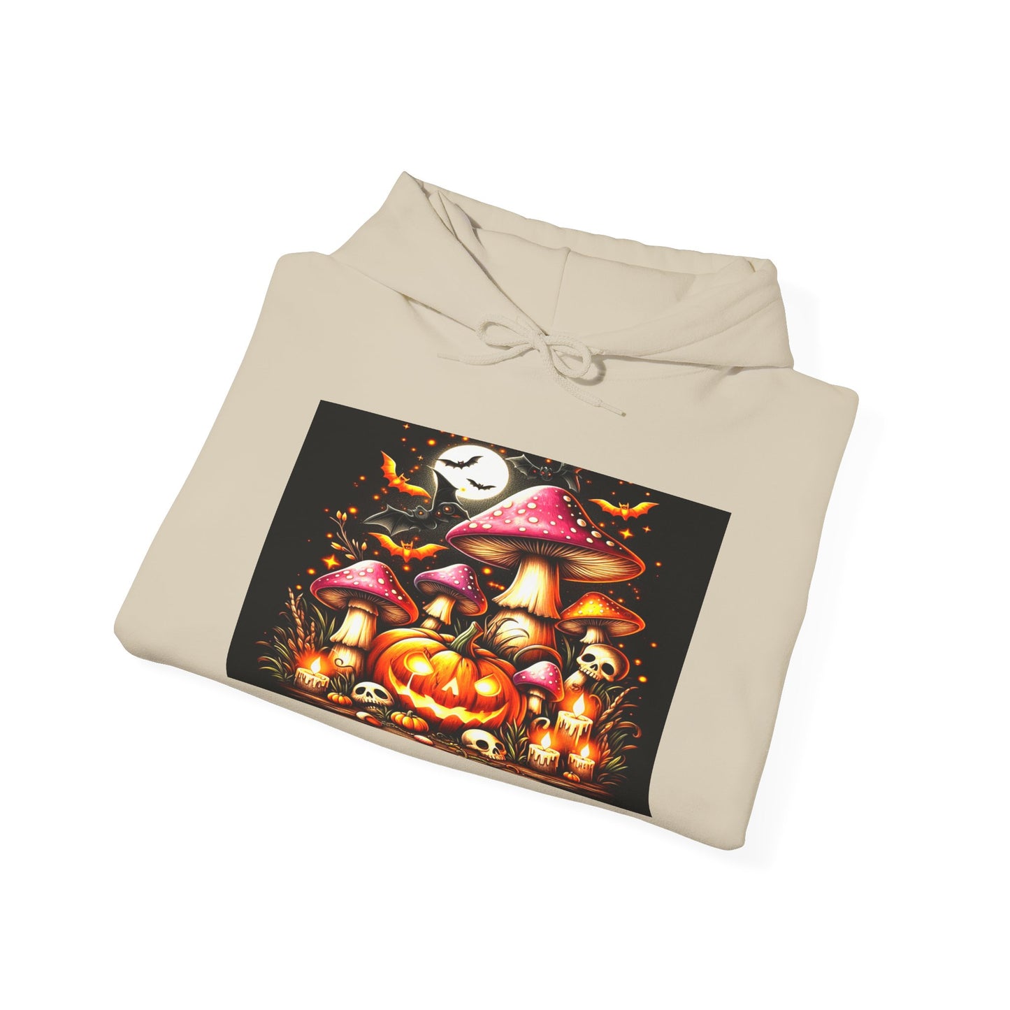 Halloween Mushrooms II, Unisex Heavy Blend™ Hooded Sweatshirt