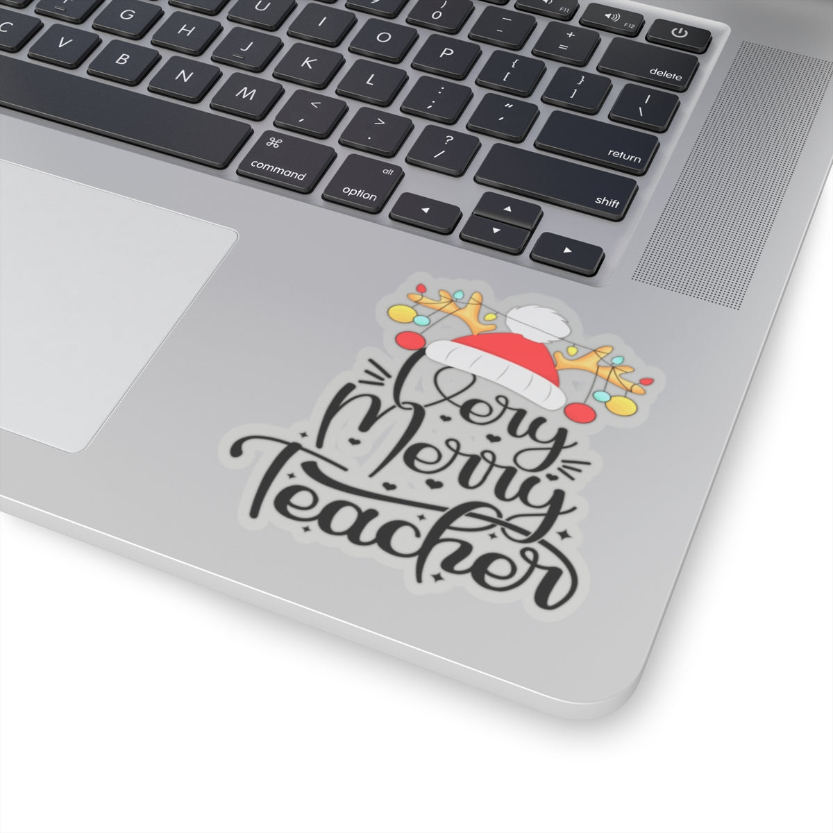 Very Merry Teacher, Kiss-Cut Stickers