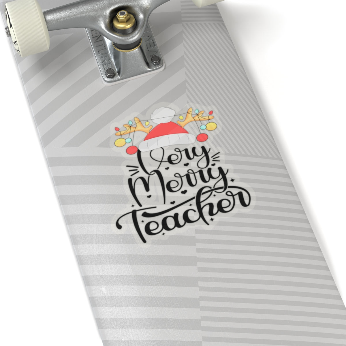 Very Merry Teacher, Kiss-Cut Stickers