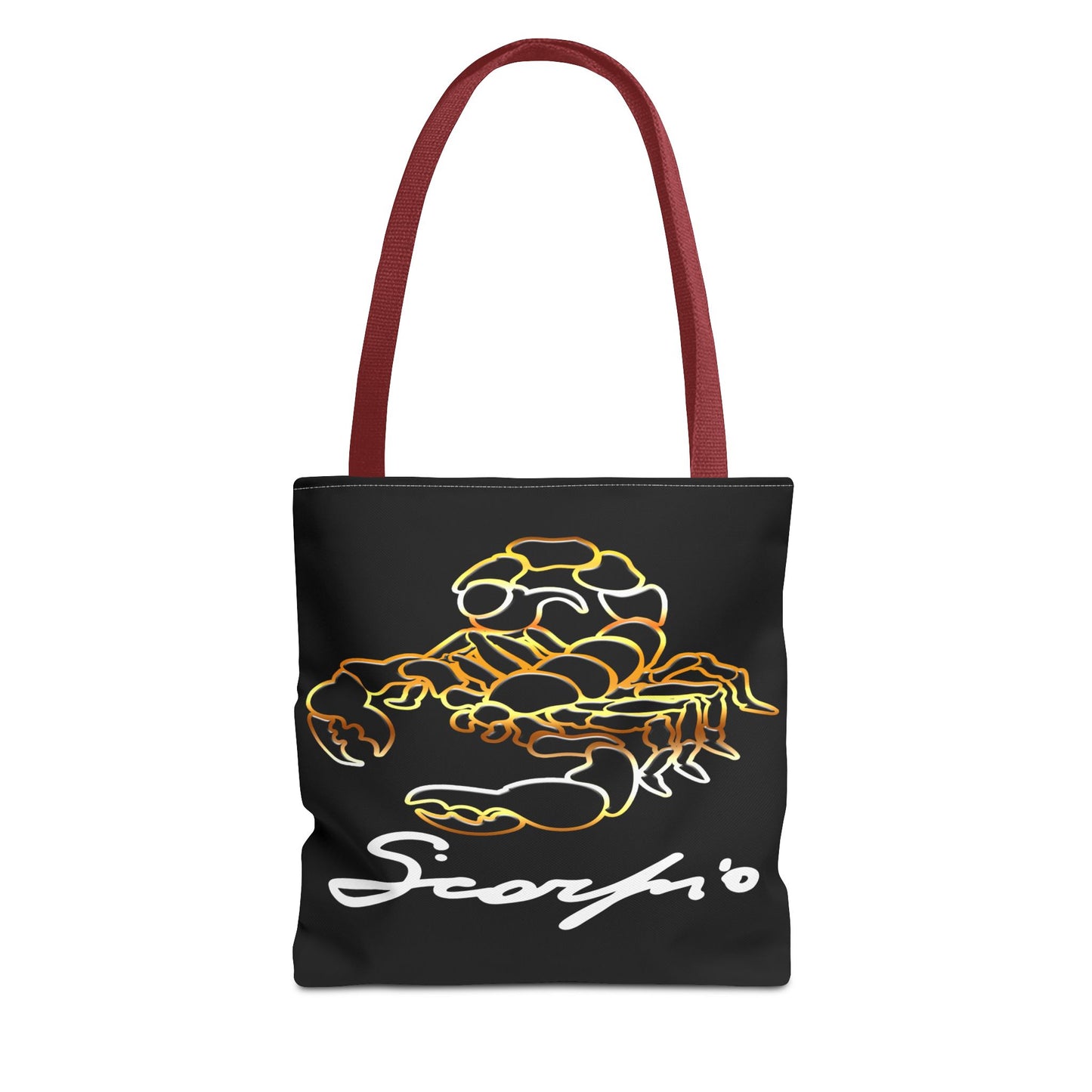 Scorpio Scorpion Black Tote Bag, 3 Sizes