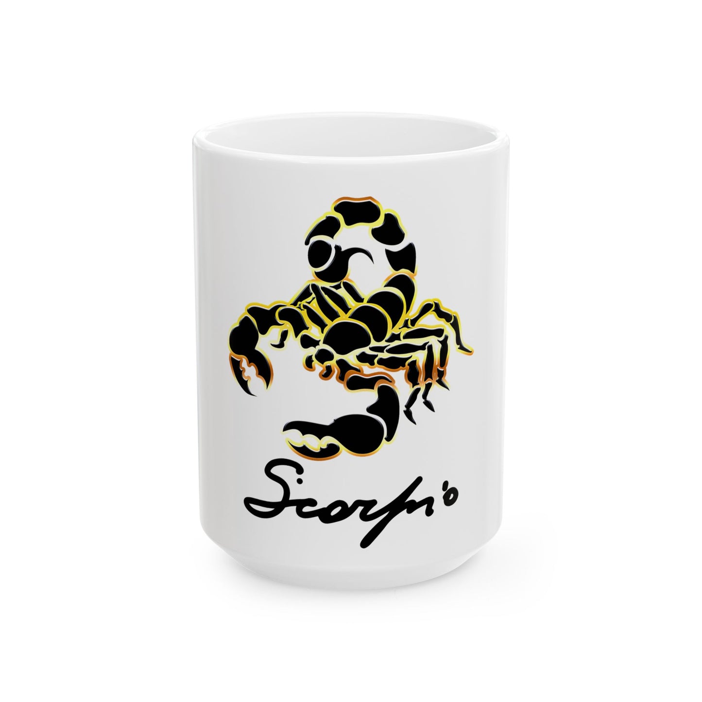 Scorpio Scoripion, Ceramic Mug, (11oz, 15oz)