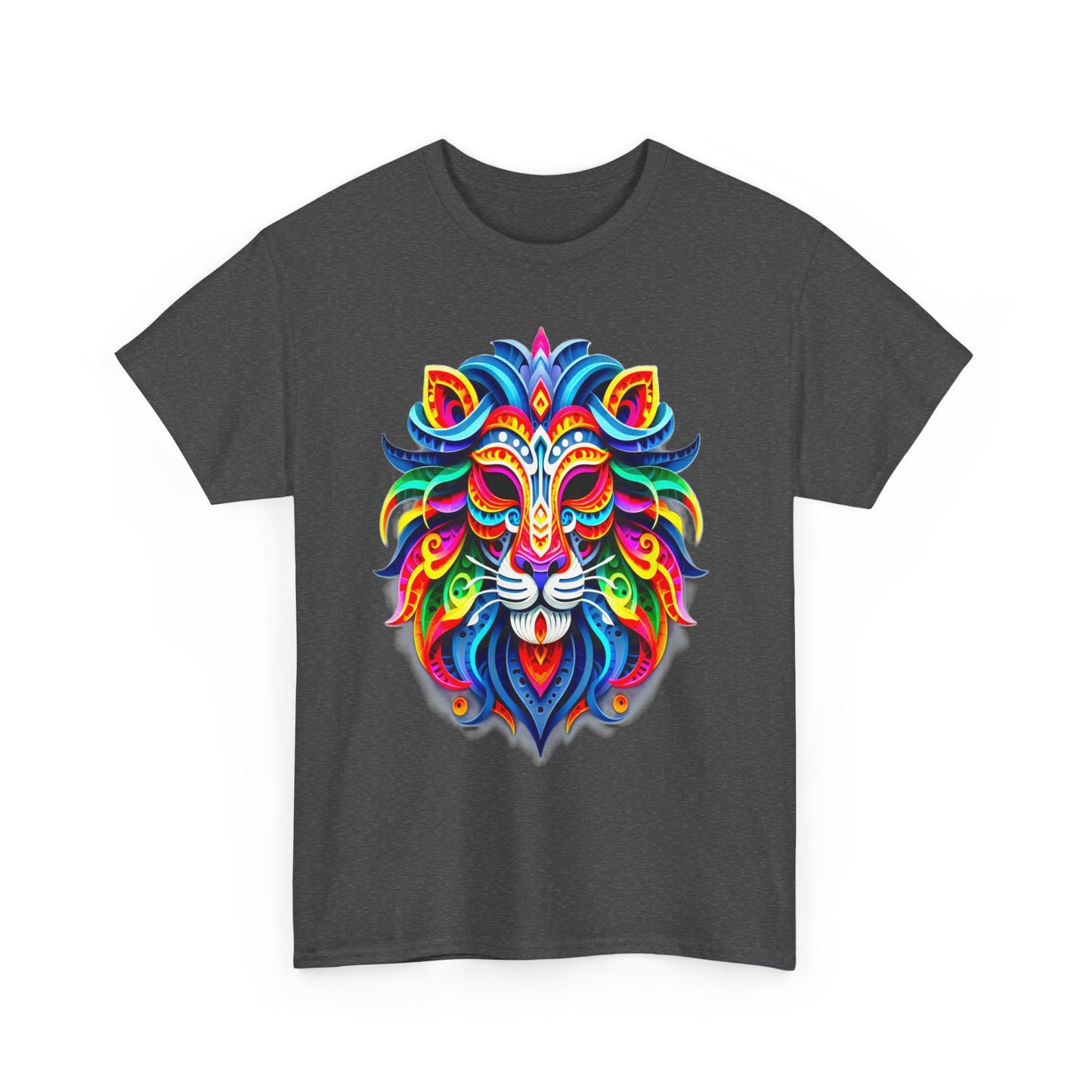 Leo Mask, Unisex Heavy Cotton Tee