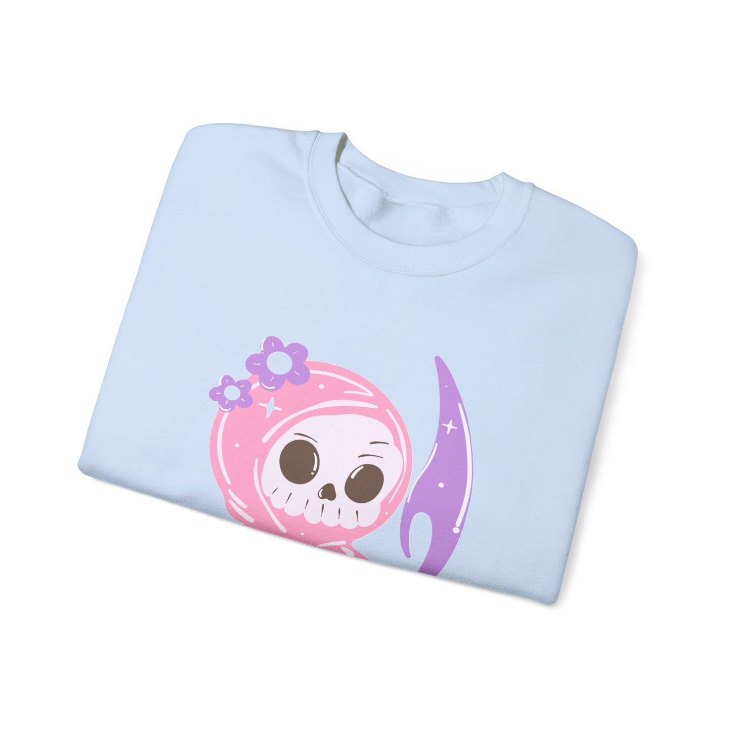 Pink Reaper, Unisex Heavy Blend™ Crewneck Sweatshirt