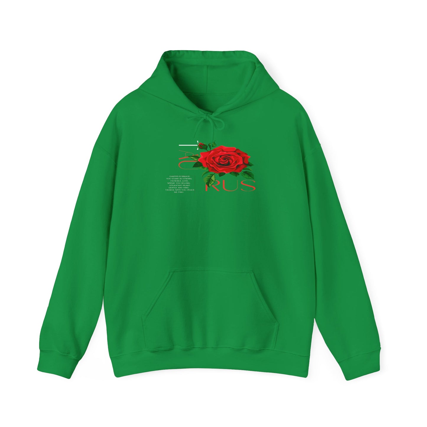 Taurus Rose, Unisex Heavy Blend™ Hooded Sweatshirt