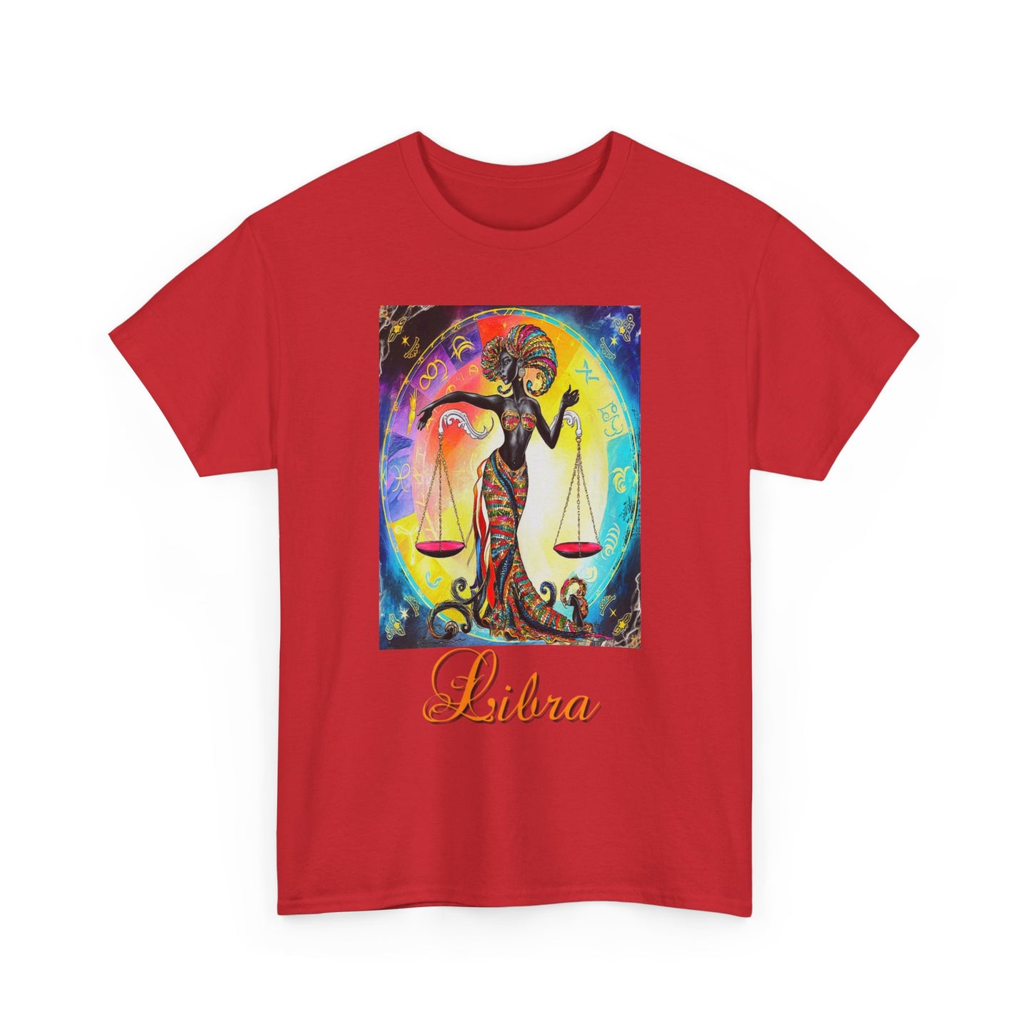 Libra, Unisex Heavy Cotton Tee