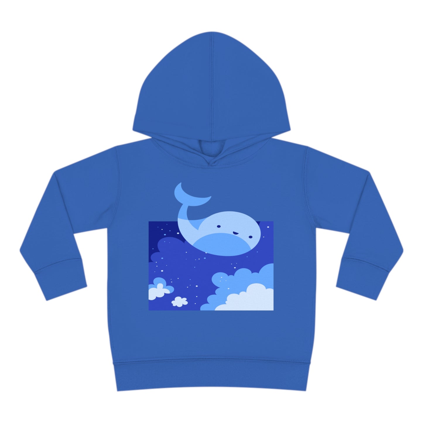 Whale Dream, Toddler Pullover Fleece Hoodie