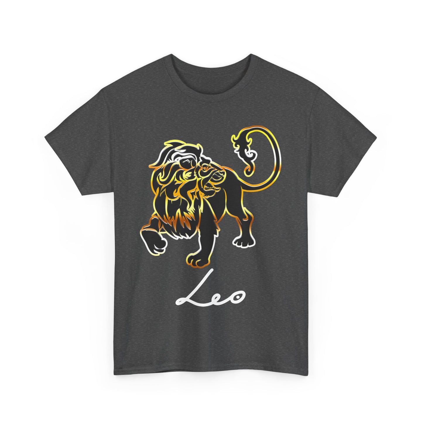 Leo Lion, Unisex Heavy Cotton Tee