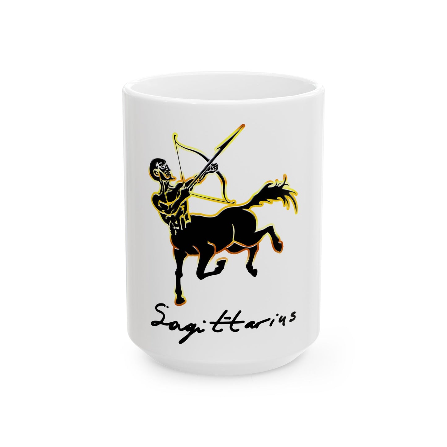 Sagittarius Centaur Archer Ceramic Mug, (11oz, 15oz)