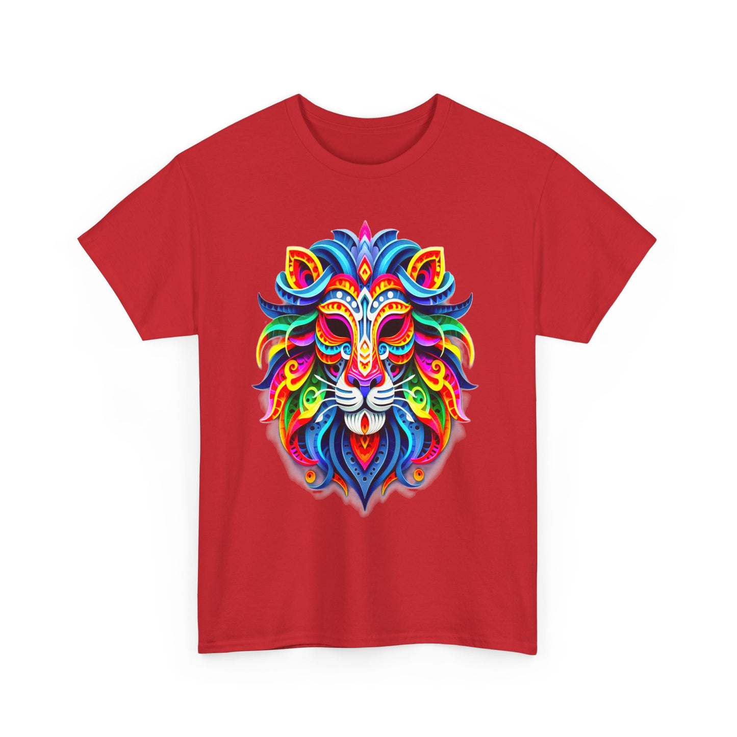 Leo Mask, Unisex Heavy Cotton Tee