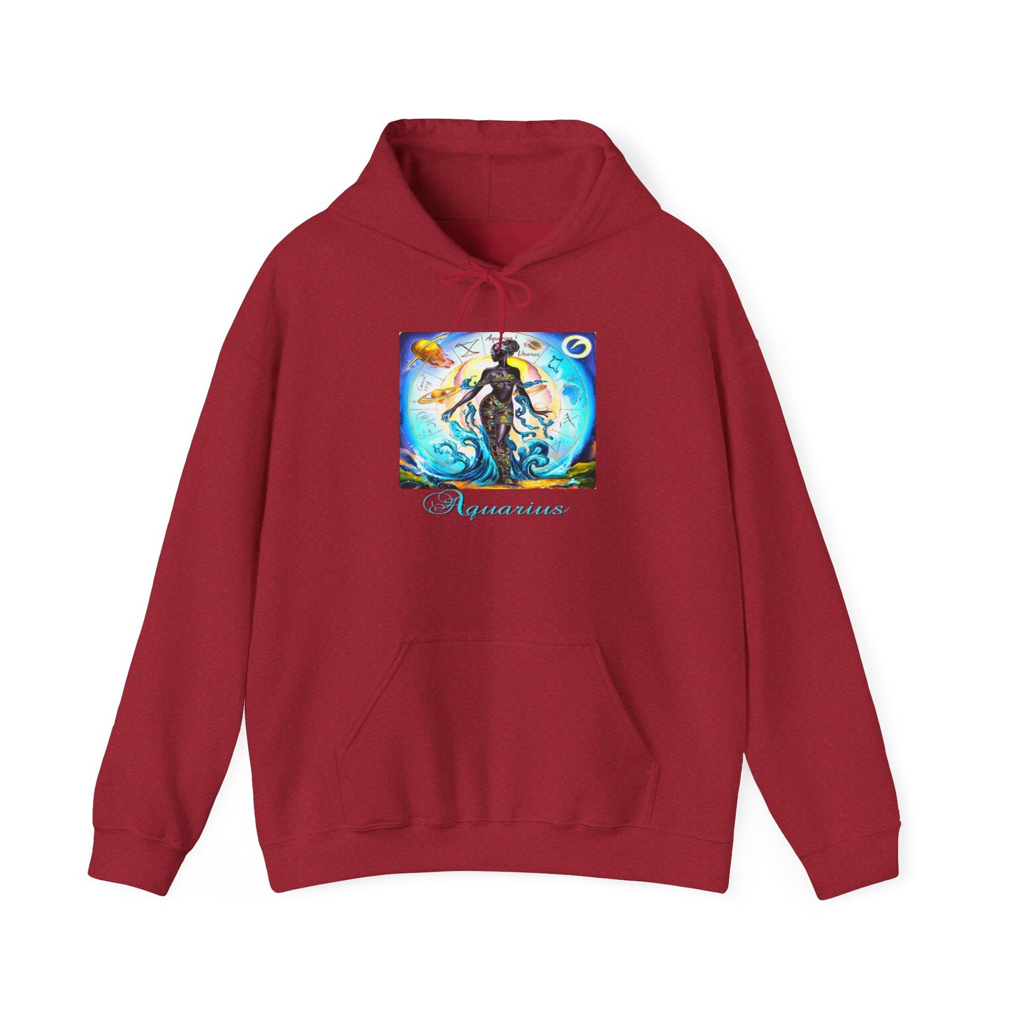 Aquarius, Unisex Heavy Blend™ Hooded Sweatshirt