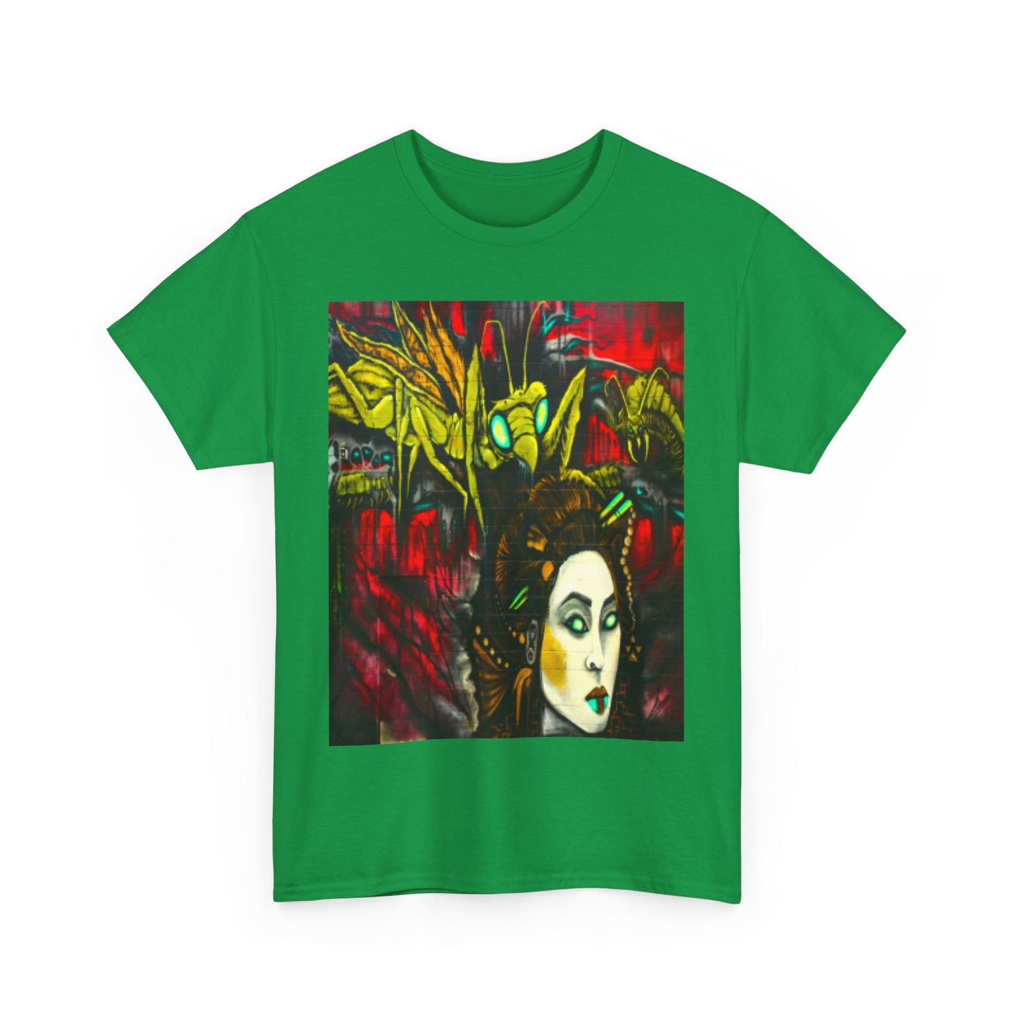 Grasshopper Alien, Unisex Heavy Cotton Tee