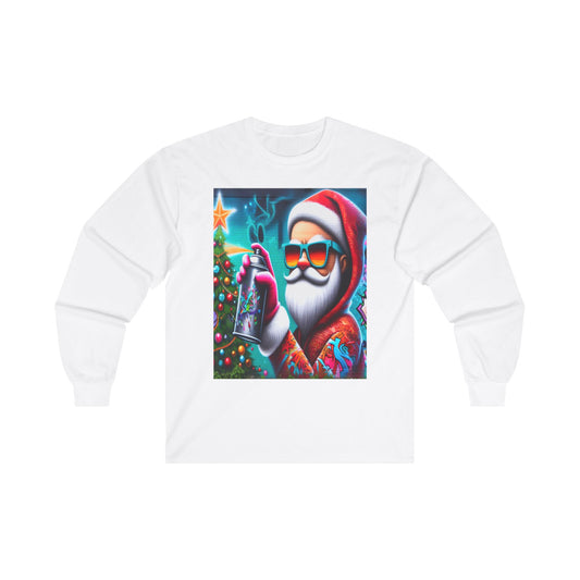 Graffiti Santa I, Unisex Ultra Cotton Long Sleeve Tee